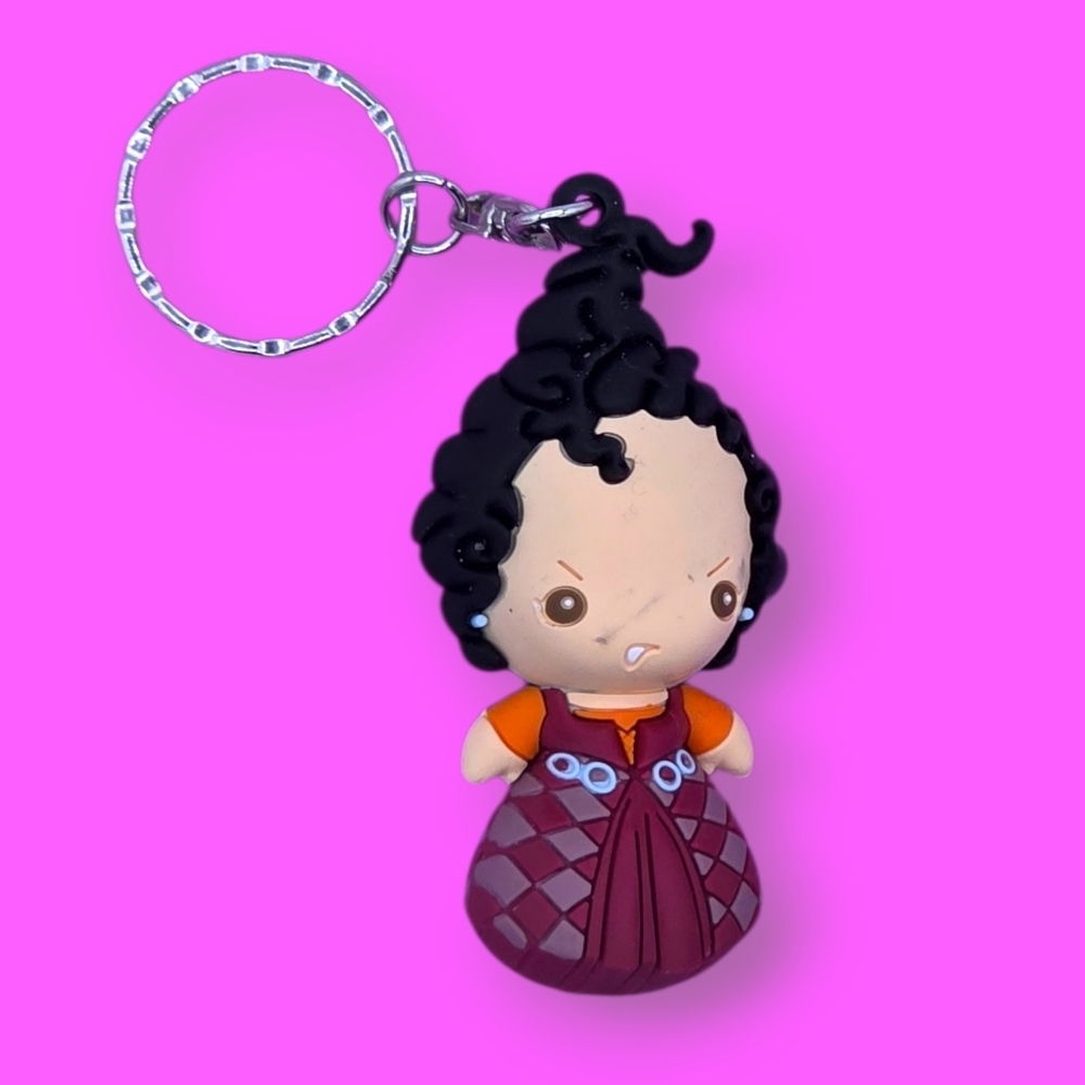 Disney Hocus Pocus Mary Sanderson Series 1 Bag Clip Keychain - Picture 1 of 4